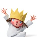 Andersen Press Little Princess Royal Crown Book for Preschool Ages 4-9-0