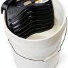 Bercom Handy 5 Gallon Paint Grid Pack of 12 Black Metal-4