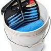 Bercom Handy 5 Gallon Paint Grid Pack of 12 Black Metal-2