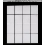 Compose-It Grid 5:6 8×10" Clear Paint Grid for Precise Brush Control-0