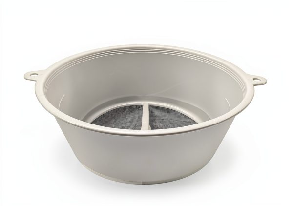 60 Mesh Paint Strainer, Reusable Fine Mesh Filters with Stable Plastic Cover Fits 5 Gallon Buckets, for Painting, Oil, Food - Easy to Clean-1