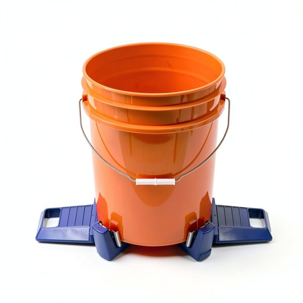 Bucket Vice 5-Gallon Gripper by Ideastream Blue Foldable Steel Grip-6