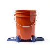 Bucket Vice 5-Gallon Gripper by Ideastream Blue Foldable Steel Grip-2